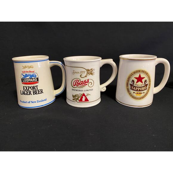 Set of 10 Limited Edition Mini Tankards | World’s Greatest Breweries Collection - Picture 4 of 6